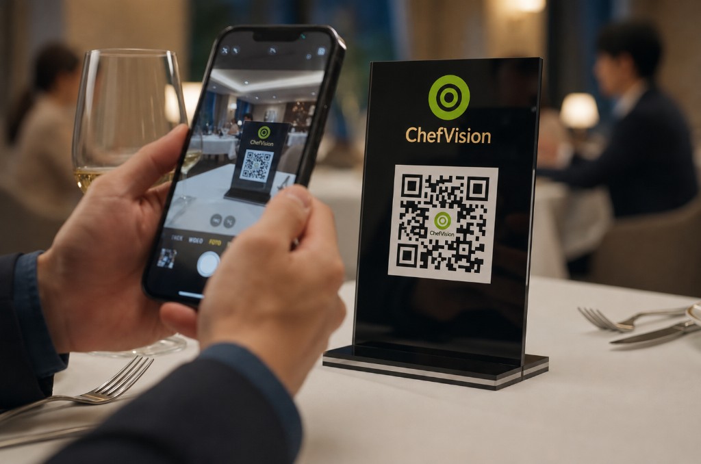 Stawiasz kod QR na stoliku